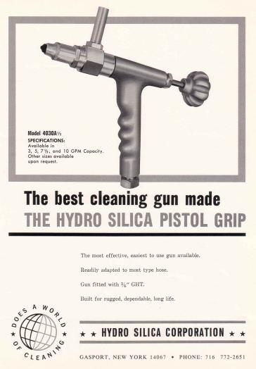 HYDRO SILICA PISTOL GRIP SPRAY GUN