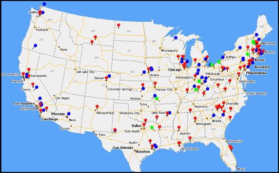 Distributor map