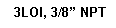 Text Box:  3LOI, 3/8� NPT